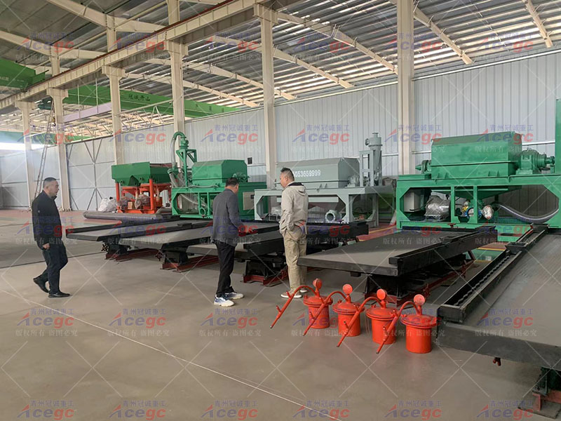 烏干達客戶實地考察選金生產(chǎn)線